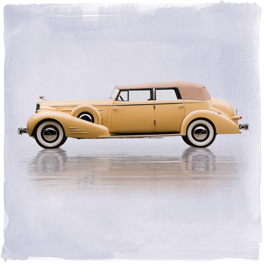  Cadillac V16 452-D Imperial Convertible Sedan 1935 года  (фото 3 из 6)